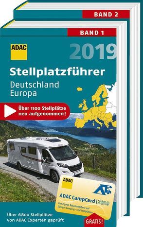 Stellplatzführer Deutschland/Europa / ADAC Stellplatzführer Deutschland und Europa 2019