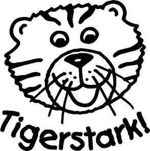 Stempel „Tigerstark!“