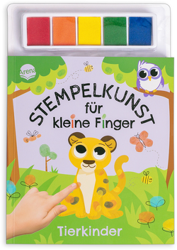 Stempelkunst für kleine Finger. Tierkinder von Hinkler, Meyer,  Sandra