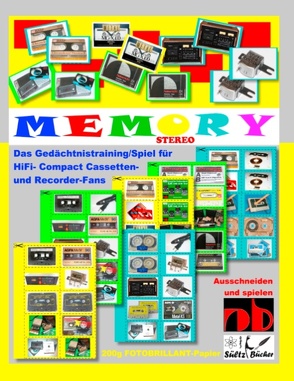 STEREO MEMORY – Das Gedächtnistraining/Spiel für HiFi- Compact Cassetten- und Recorder-Fans von Sültz,  Renate, Sültz,  Uwe H.
