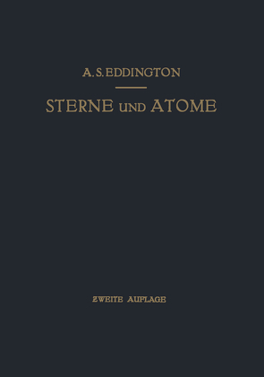 Sterne und Atome von Bollnow,  O.F., Eddington,  Arthur Stanley