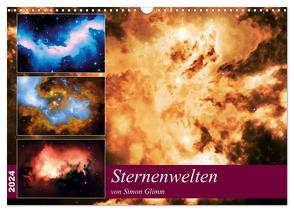 Sternenwelten (Wandkalender 2024 DIN A3 quer), CALVENDO Monatskalender von Glimm,  Simon