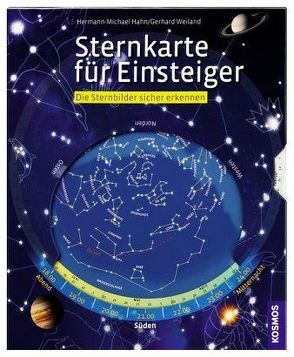 Sternkarte für Einsteiger von Hahn,  Hermann-Michael, Weiland,  Gerhard