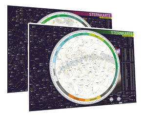 Sternkarten-Set (Nord- und Südhimmel) von Schulze Media GmbH