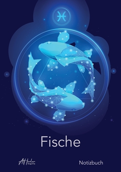 Sternzeichen Fische Notizbuch | Designed by Alfred Herler von Herler Books™