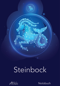 Sternzeichen Steinbock Notizbuch | Designed by Alfred Herler von Herler Books™