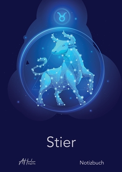 Sternzeichen Stier Notizbuch | Designed by Alfred Herler von Herler Books™