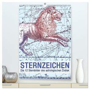Sternzeichenkalender (hochwertiger Premium Wandkalender 2024 DIN A2 hoch), Kunstdruck in Hochglanz von Layout Babette Reek,  bilwissedition, 