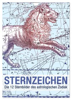 Sternzeichenkalender (Wandkalender 2024 DIN A4 hoch), CALVENDO Monatskalender von Layout Babette Reek,  bilwissedition, 