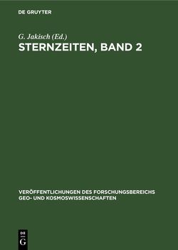 Sternzeiten, Band 2 von Jakisch,  G., Treder,  H.-J.