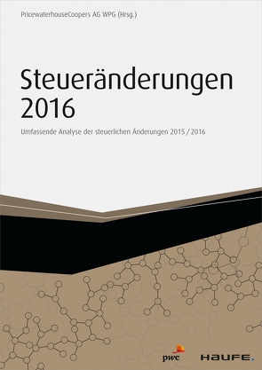 Steueränderungen 2016 von Frankfurt,  PwC