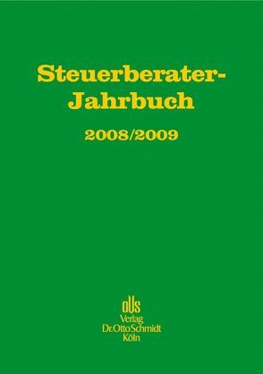 Steuerberater-Jahrbuch 2008/2009 von Günkel,  Manfred, Niemann,  Ursula, Piltz,  Detlev J