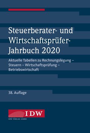 Steuerberater- und Wirtschaftsprüfer-Jahrbuch 2020