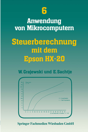 Steuerberechnung mit dem Epson HX-20 von Grajewski,  Werner