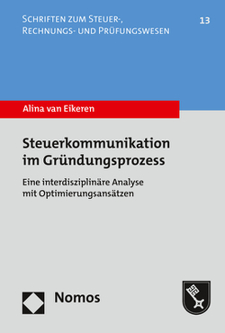 Steuerkommunikation im Gründungsprozess von van Eikeren,  Alina