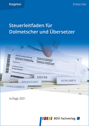 Steuerleitfaden für Dolmetscher und Übersetzer von Enesa,  Gec