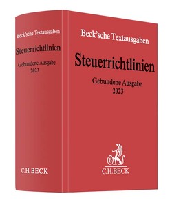 Steuerrichtlinien Gebundene Ausgabe 2023