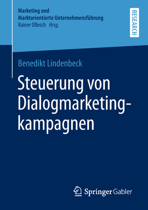 Steuerung von Dialogmarketingkampagnen von Lindenbeck,  Benedikt