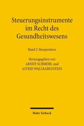 Steuerungsinstrumente im Recht des Gesundheitswesens / Steuerungsinstrumente im Recht des Gesundheitswesens von Schmehl,  Arndt, Wallrabenstein,  Astrid