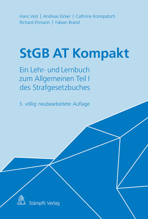 StGB AT Kompakt von Brand,  Fabian, Ehmann,  Richard, Eicker,  Andreas, Konopatsch,  Cathrine Julia, Vest,  Hans