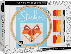 Sticken – das Easy Starterset für dekorative Kreuzstichmotive von Dargel,  Jennifer