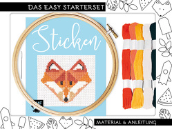 Sticken – das Easy Starterset für dekorative Kreuzstichmotive von Dargel,  Jennifer