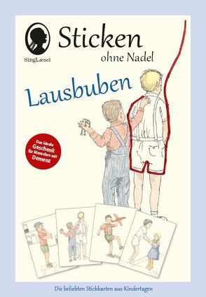 Sticken ohne Nadel „Lausbuben“ von SingLiesel GmbH