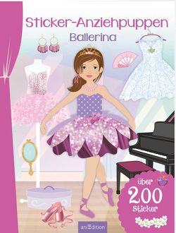 Sticker-Anziehpuppen – Ballerina von Schindler,  Eva