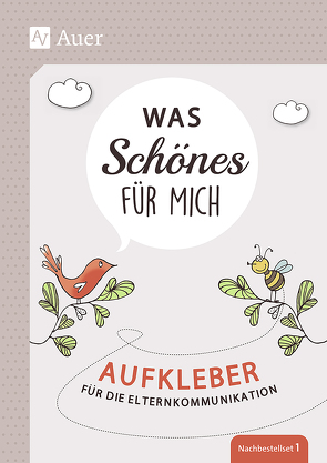 Sticker Elternkommunikation Nachbestellset 1 von Verlag,  Auer