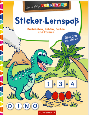 Sticker-Lernspaß (Dinosaurier) von Frank,  Annika, Wagner,  Charlotte