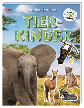 Sticker-Lexikon. Tierkinder von Beuchelt,  Wolfgang, Rüßmann,  Brigitte