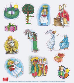 Stickerbogen: Erzähl mir was von Advent und Weihnachten