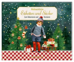 Stickerbuch – Weihnachtliche Etiketten und Sticker