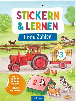 Stickern & Lernen – Erste Zahlen von Schmiedeskamp,  Katja