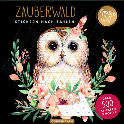 Stickern nach Zahlen Zauberwald