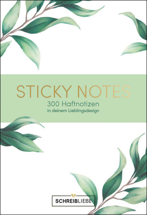 Sticky Notes Botanical, vegan von Korsch Verlag