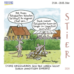 Stier Mini 2024 von Korsch Verlag, Mayr,  Johann