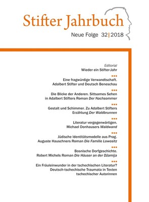Stifter Jahrbuch. Neue Folge / Stifter Jahrbuch von Adalbert Stifter Verein e.V.