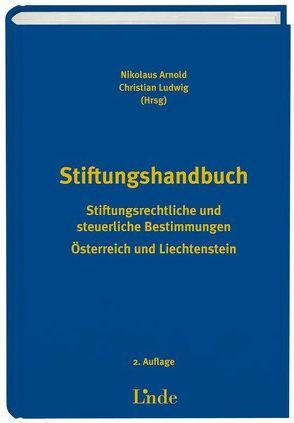 Stiftungshandbuch von Arnold,  Nikolaus, Hosp,  Thomas, Ludwig,  Christian