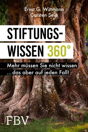 Stiftungswissen 360° von Seip,  Carsten, Wittmann,  Ernst G.