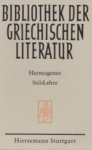 Stil-Lehre von Hermogenes, Lempp,  Ulrich