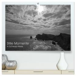 Stille Momente in Schwarz-Weiss (hochwertiger Premium Wandkalender 2024 DIN A2 quer), Kunstdruck in Hochglanz von Huber,  Tobias