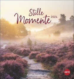 Stille Momente Postkartenkalender 2024
