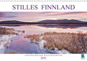 Stilles Finnland: Entspannter Naturgenuss (Wandkalender 2021 DIN A3 quer) von CALVENDO