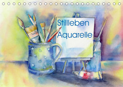 Stillleben Aquarelle (Tischkalender 2023 DIN A5 quer) von Krause,  Jitka