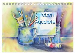Stillleben Aquarelle (Tischkalender 2024 DIN A5 quer), CALVENDO Monatskalender von Krause,  Jitka