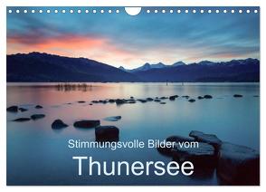 Stimmungsvolle Bilder vom Thunersee (Wandkalender 2024 DIN A4 quer), CALVENDO Monatskalender von Trachsel,  Mario