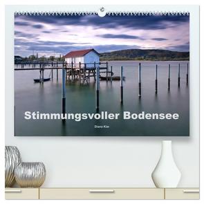 Stimmungsvoller Bodensee (hochwertiger Premium Wandkalender 2024 DIN A2 quer), Kunstdruck in Hochglanz von Klar,  Diana