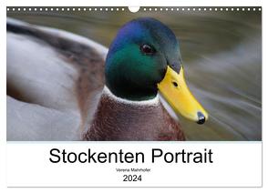 Stockenten Portrait (Wandkalender 2024 DIN A3 quer), CALVENDO Monatskalender von Mahrhofer,  Verena