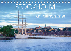 Stockholm an Mittsommer (Tischkalender 2023 DIN A5 quer) von Gelner,  Dennis